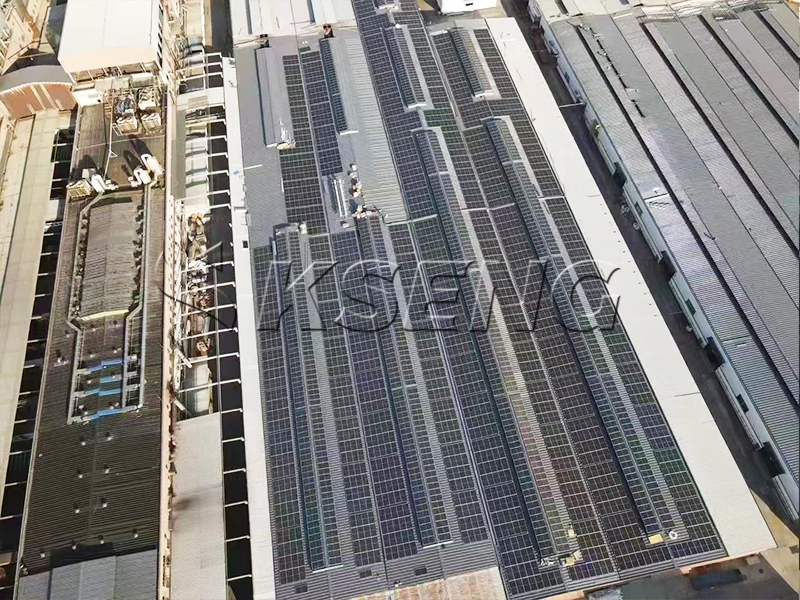 soportes de montaje de panel solar de techo, abrazaderas de techo de metal para paneles solares, soporte de montaje de techo