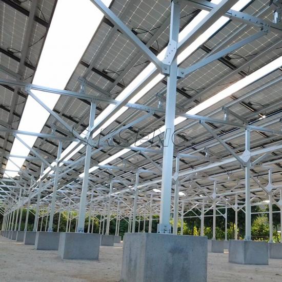 Utility-Scale Solar Farm Mounting Structure for Reliable Photovoltaic Performance