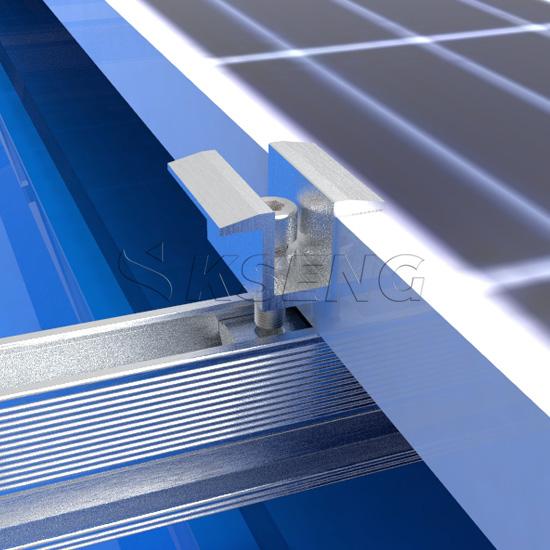 solar PV Abrazaderas de montaje en paneles