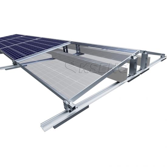 flat roof solar racking
