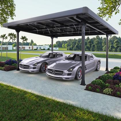 residential solar carport structure