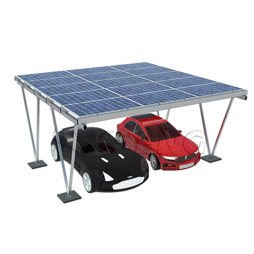 montaje solar para cochera