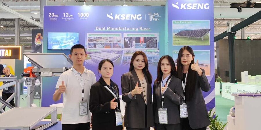 Kseng Solar at Solar & Storage Live KSA 2025 in Saudi Arabia