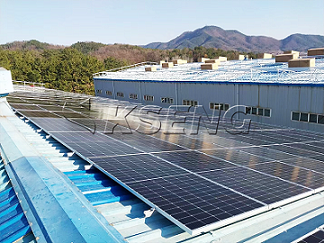 806,3kW: solución solar para tejados en Corea