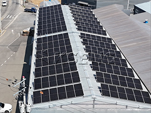 Proyecto de soporte de montaje para techo solar de 138 kW en Corea