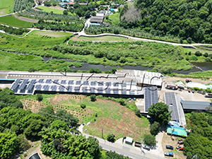 Proyecto de soporte para techo solar de 265,86 kW en Corea