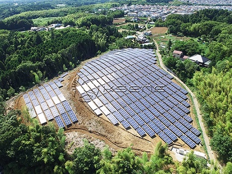 Japón Chiba-ken Sistema de montaje en tierra del panel solar 1MW
