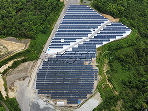 Sistema de montaje en tierra solar de 2,1 MW en Japón