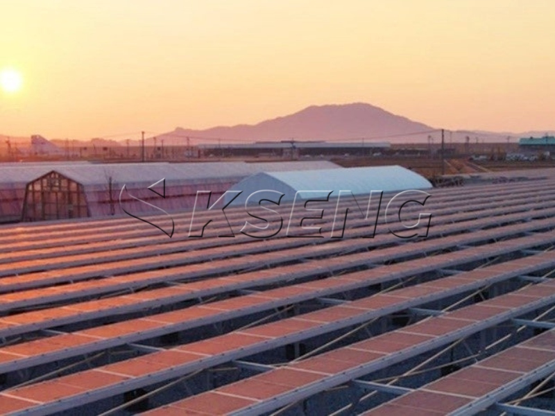 KSENG Sistema de montaje de energía solar fotovoltaica para invernaderos agrícolas