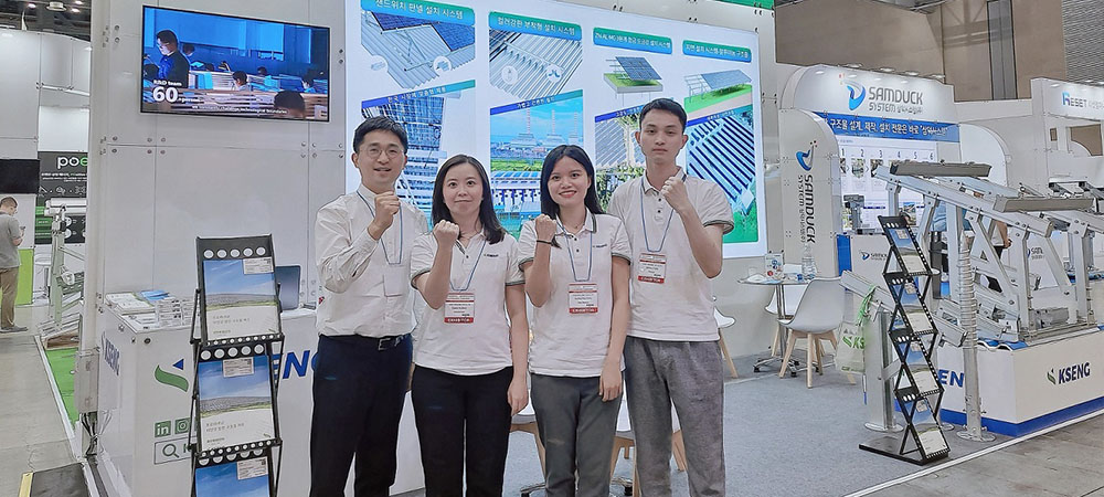 Kseng Solar en EXPO SOLAR 2023 en Corea