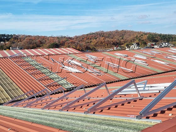 199.52KW - Solución solar para techos en Corea