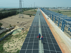 Las estanterías solares Kseng elegidas para las plantas solares distribuidas de 10,27 MW en China
