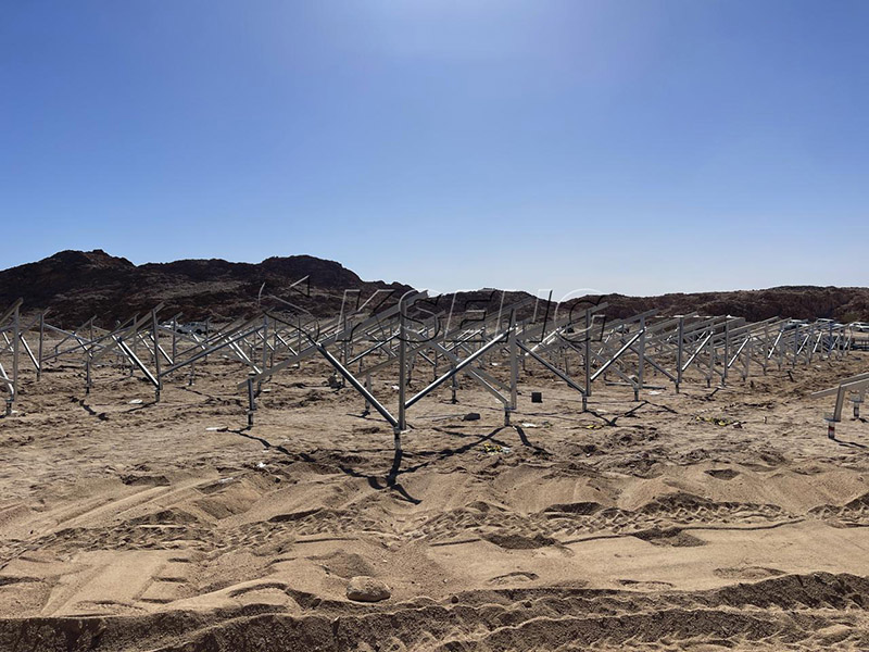 Solución solar terrestre en Arabia Saudita