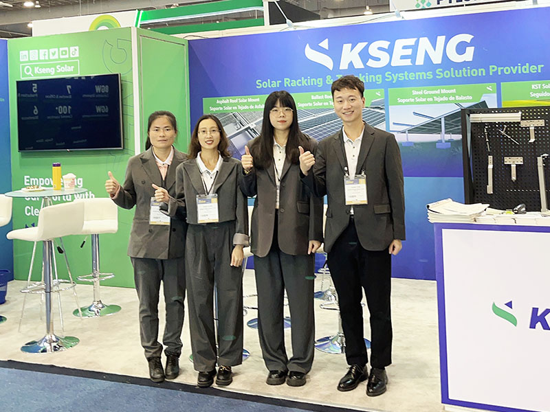 Kseng Solar exhibe soluciones avanzadas de bastidores solares en Intersolar México 2023